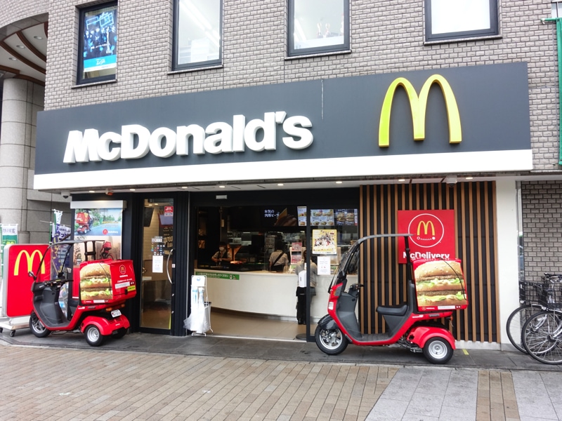 マクドナルドの外観